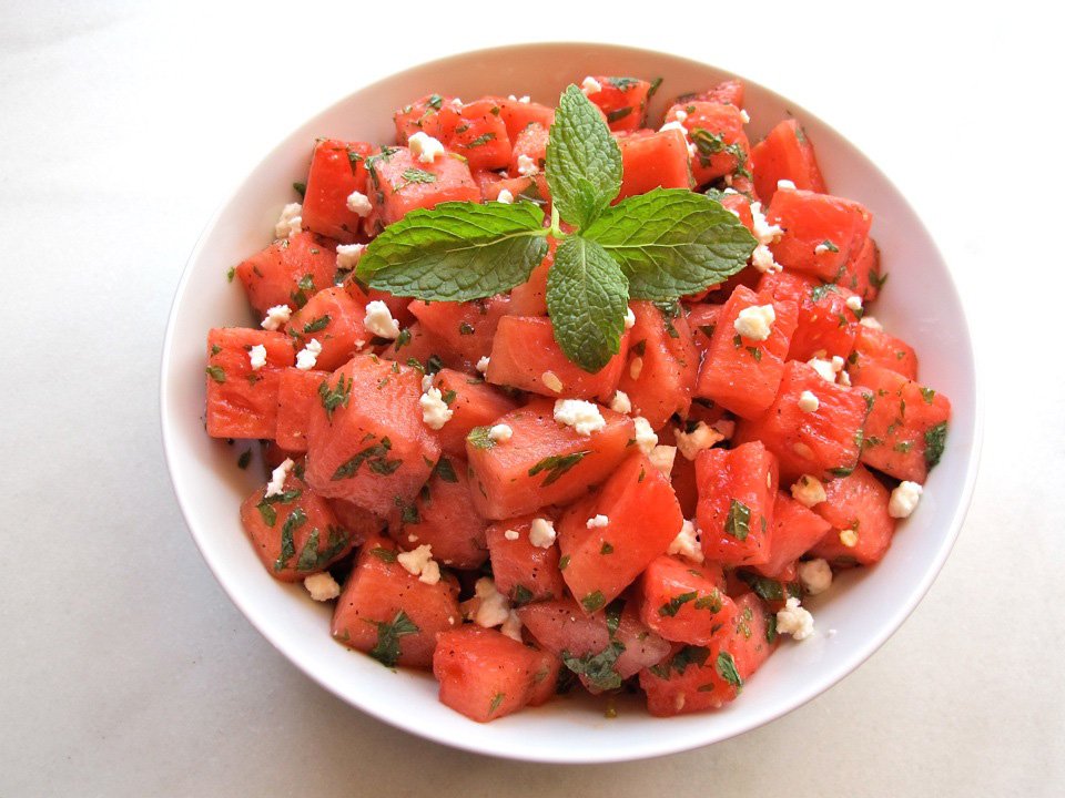 Watermelon-Feta-Salad-with-Mint