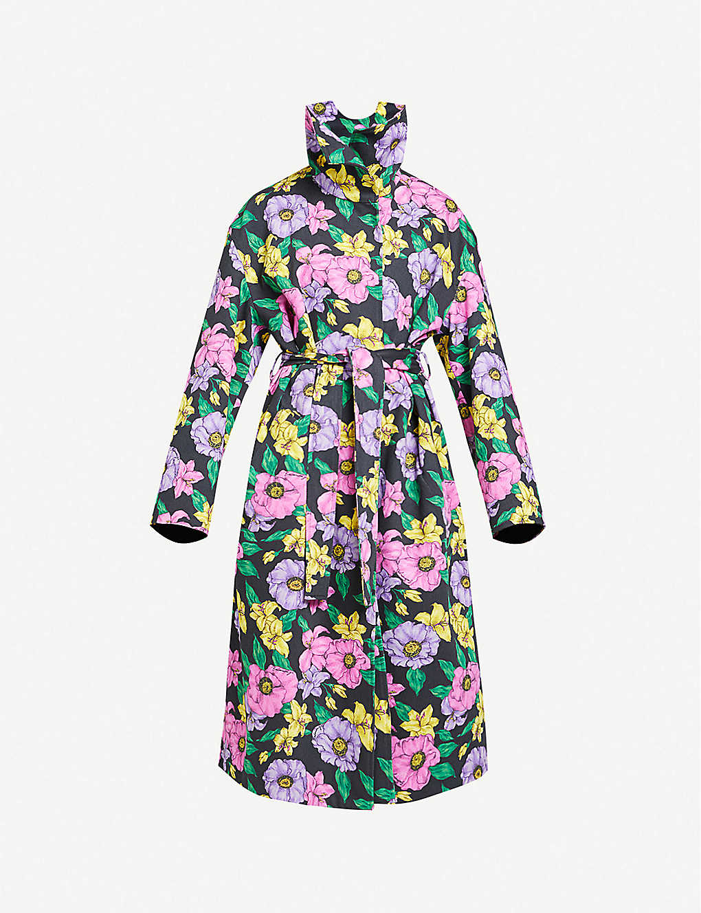 Balenciaga Floral Coat