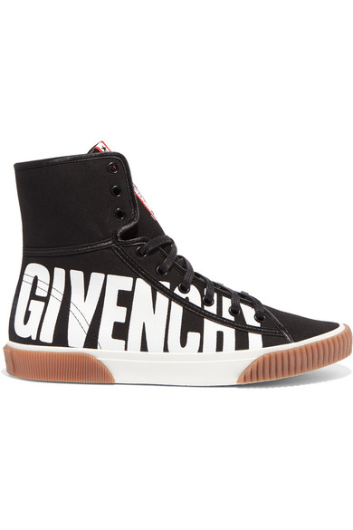 Givenchy Printed Canvas Sneakers