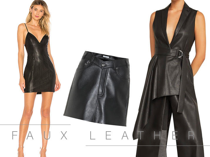 Chic Faux Leather For The Fall & Winter