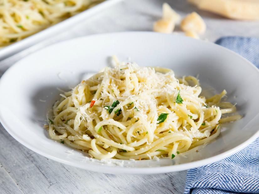 Food Network Spaghetti With Olive Oil & Garlic