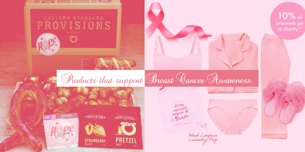 Products That Support Breast Cancer Awareness