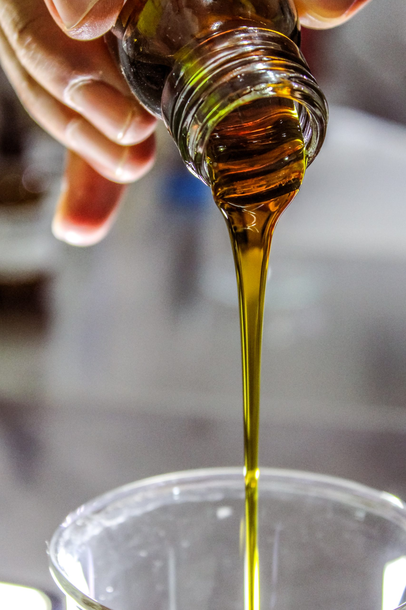 Different types of plant-based oils
