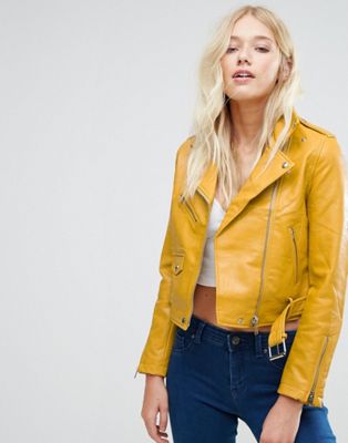 Bershka yellow jacket