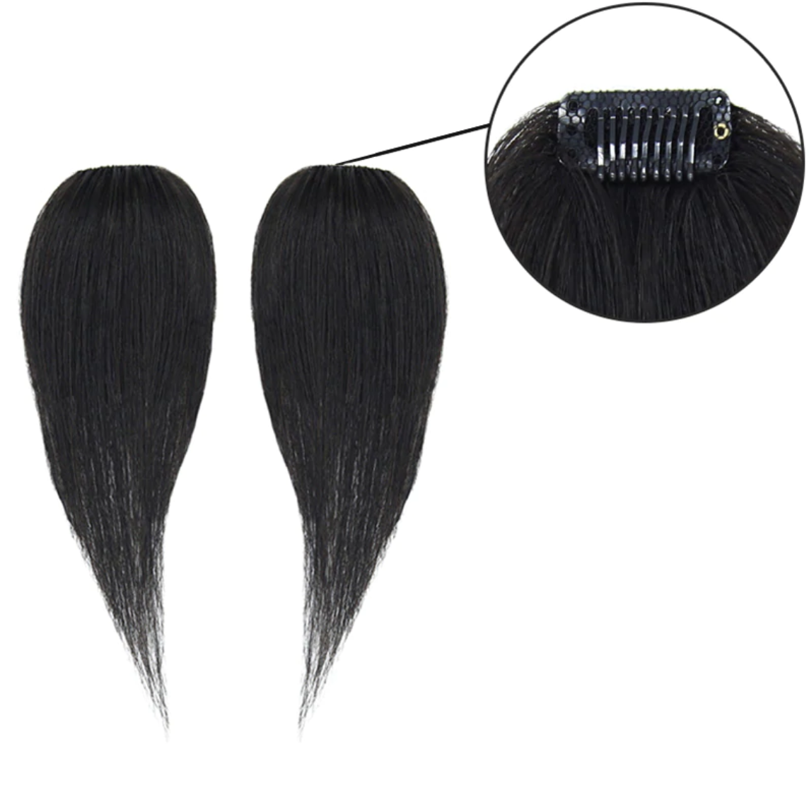 E-Litchi clip-in bangs