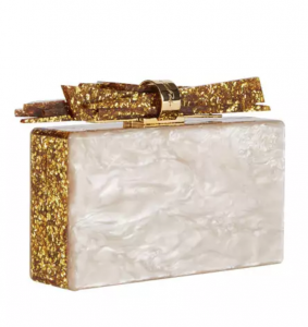 Edie Parker shard clutch