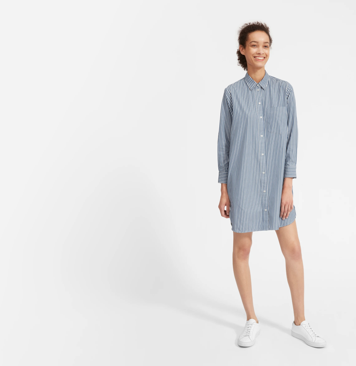 Everlane The Cotton Shirtdress,