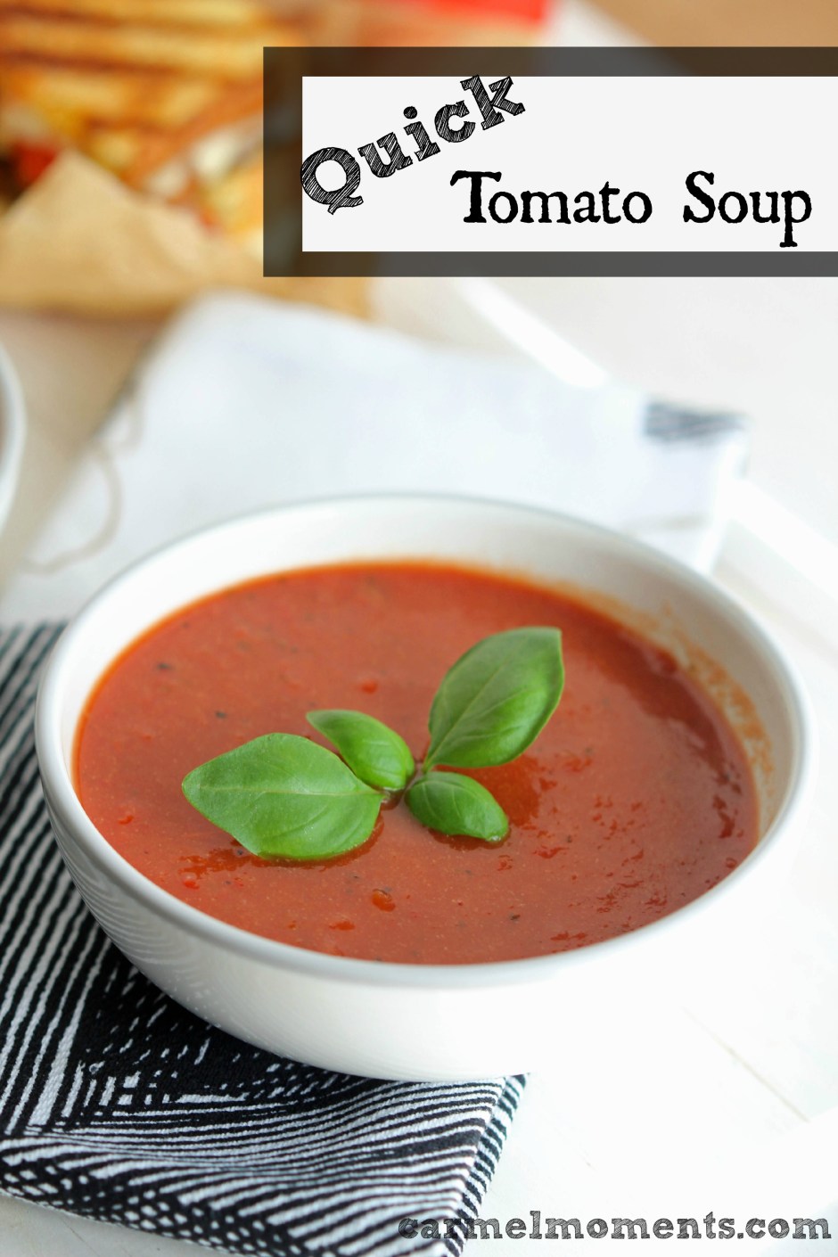 Gather For Bread Quick Tomato Soup