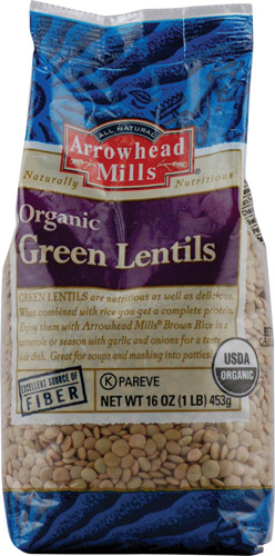 Green lentils