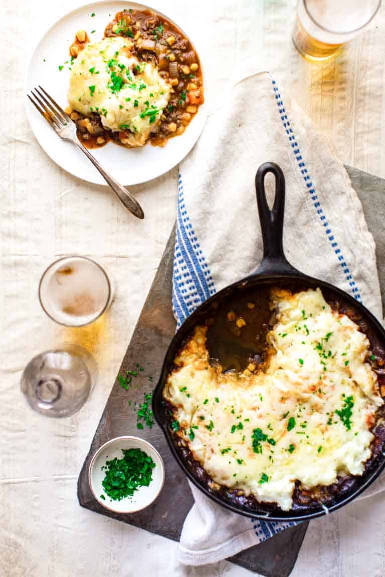 Healthy Seasonal Recipes Skillet Shepherds Pie