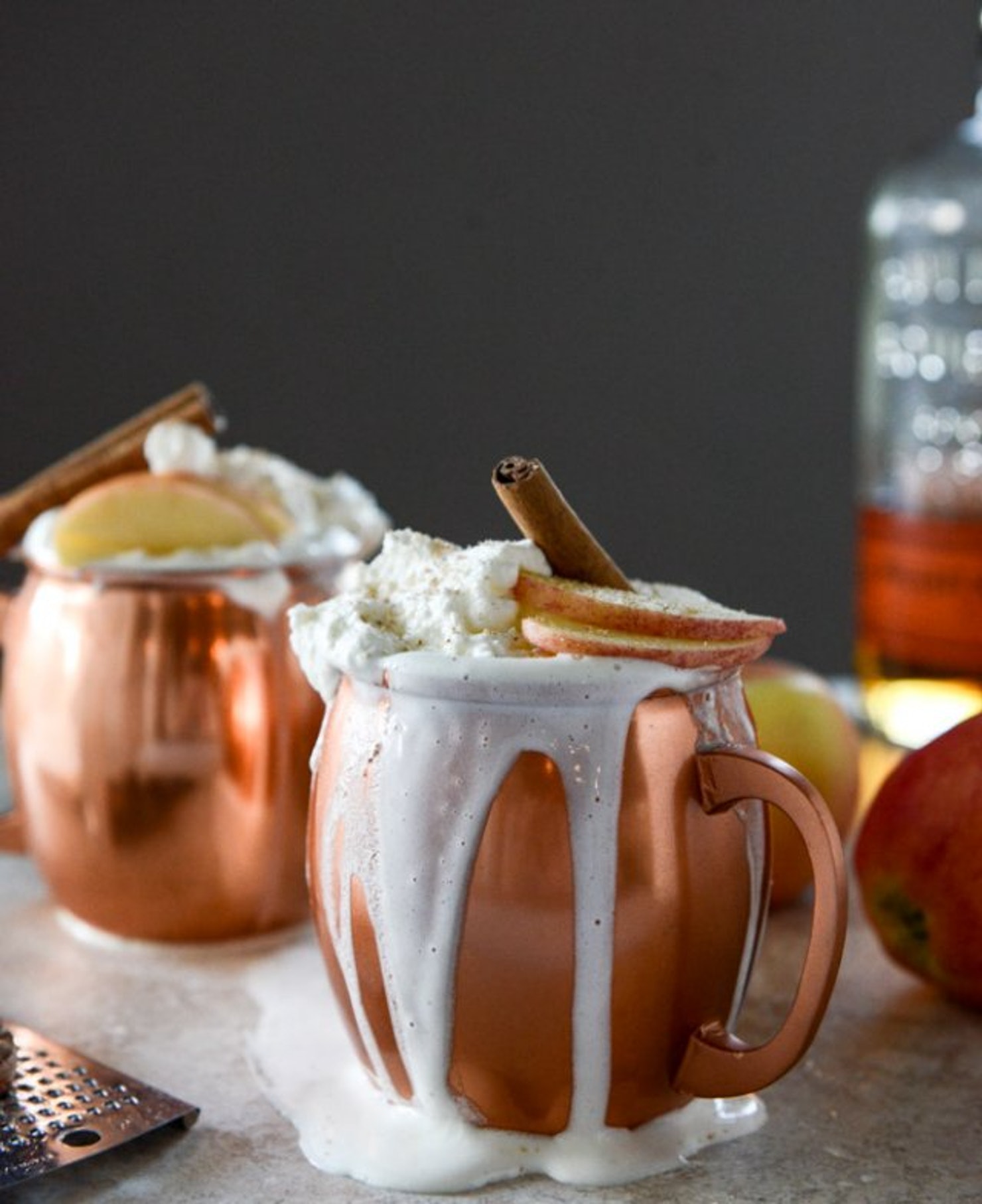 Hot Cider Nog