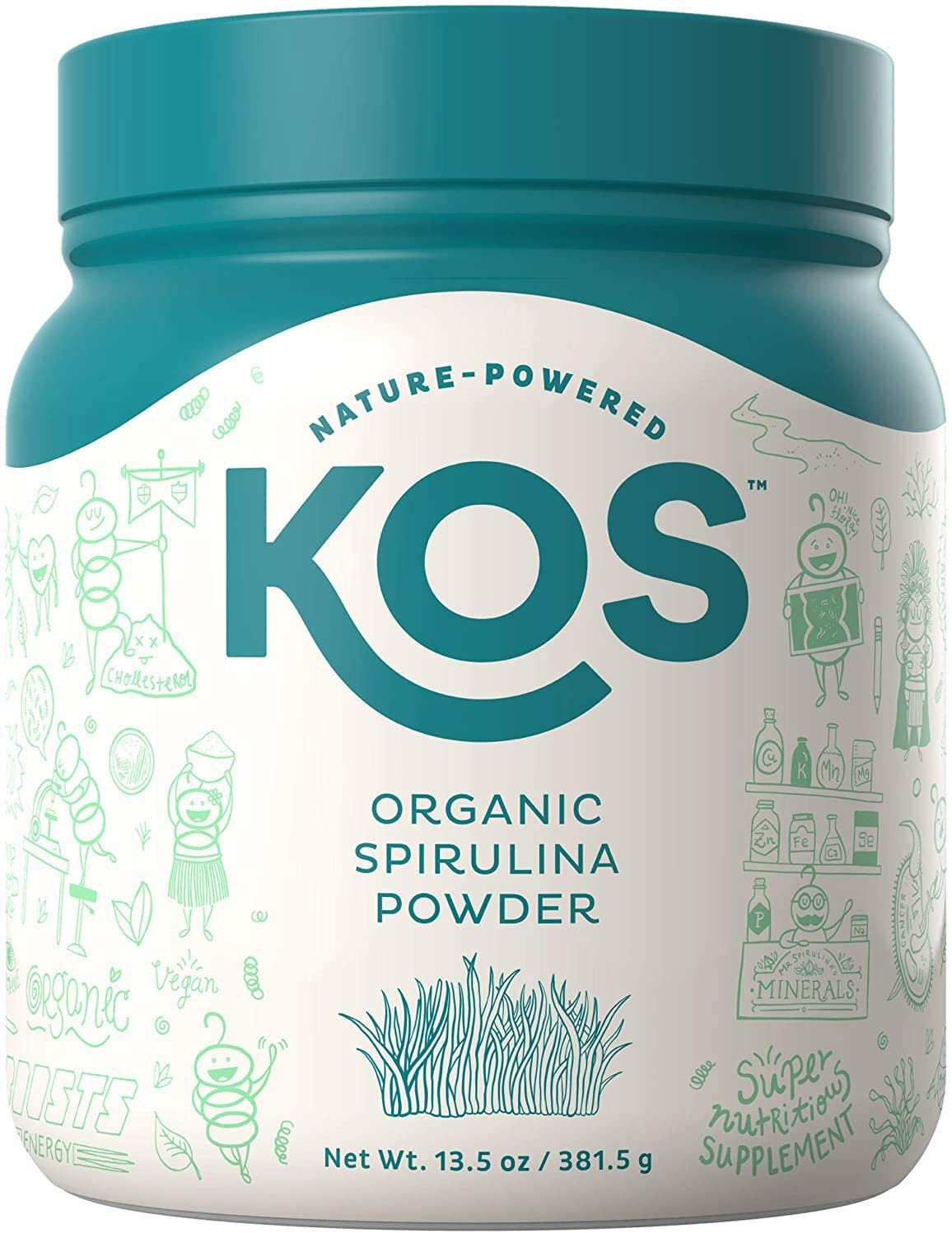 KOS Organic Spirulina Powder