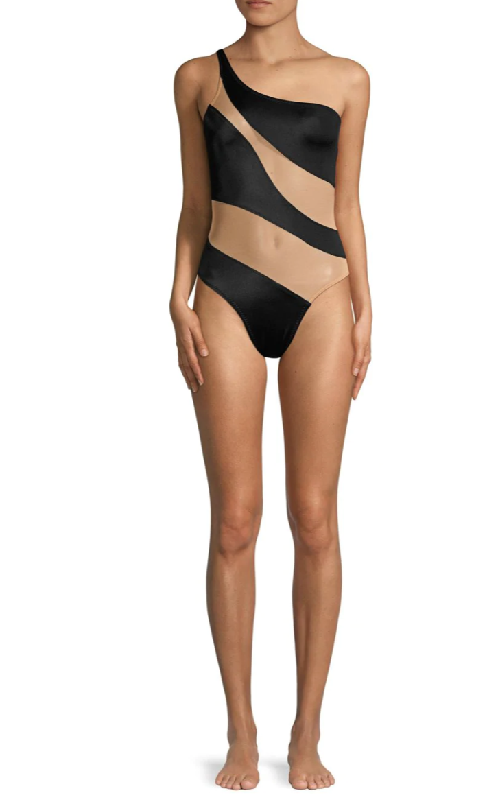 Norma Kamali Snake Swimsuit