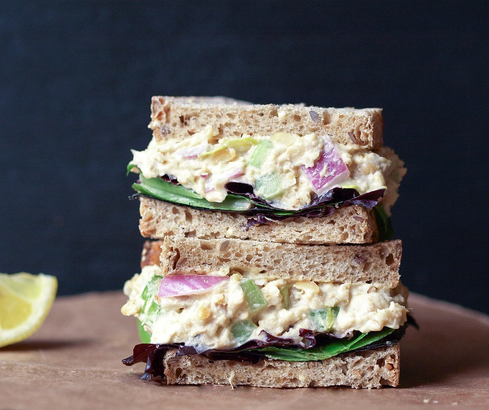 Simple Veganista Chickpea Tuna Salad