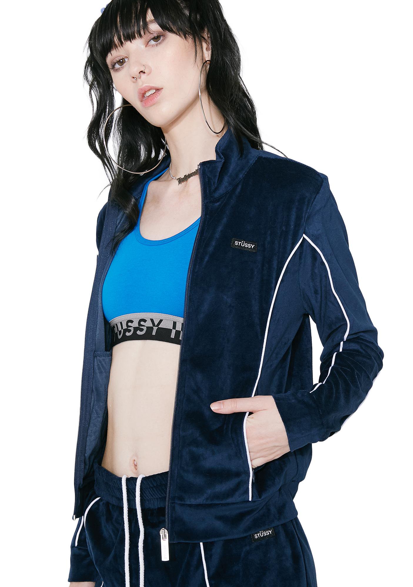 Stussy navy jacket