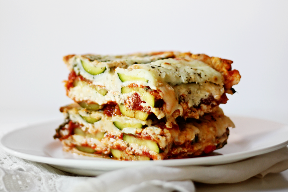 Zucchini lasagna - Healthy Ingredient Swaps