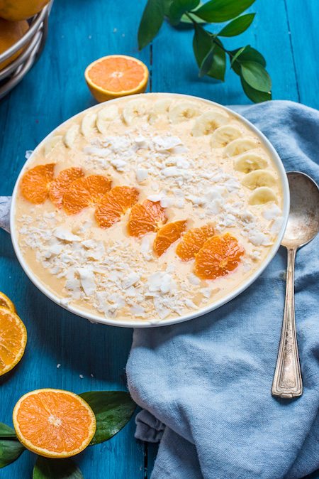 Kimberly Snyder’s Orange Cutie Smoothie Bowl